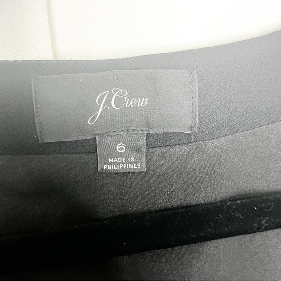 J. Crew black Wrap Dress - Picture 6 of 7